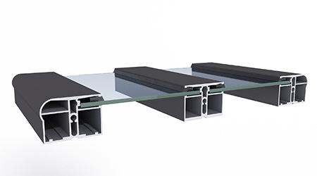 L-Profil für Albixon Poolüberdachung