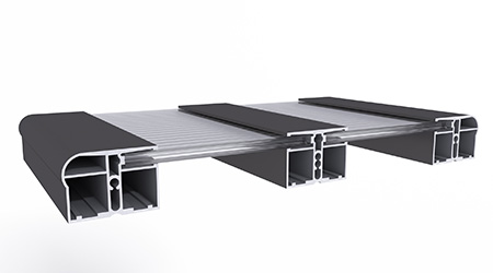 M-Profil für Albixon Pooldach