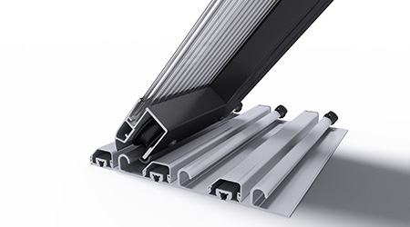 Rollen für Albixon Dallas Poolüberdachung