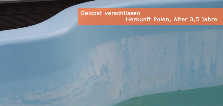 Sanierung von Schwimmbecken aus GFK