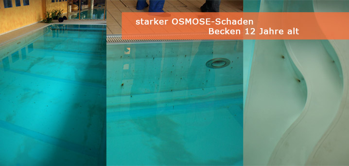 Sanierung von Schwimmbecken aus GFK