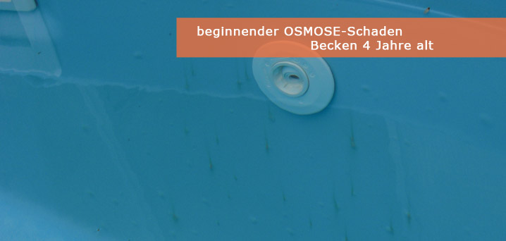 Sanierung von Schwimmbecken aus GFK