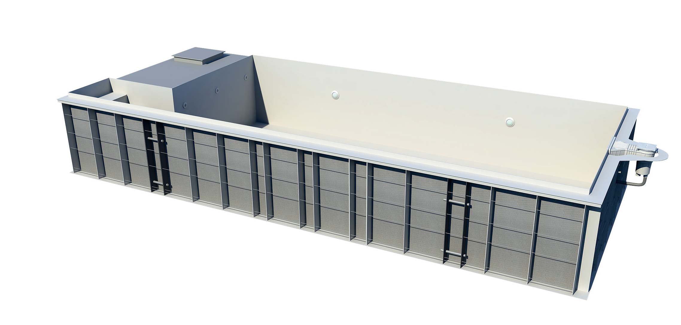 Skimmerbecken Skimmer Plus