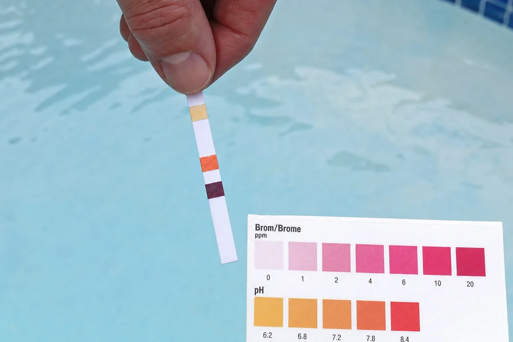 Wassertest mit DPD-Verfahren zur Bestimmung des Bromgehalts