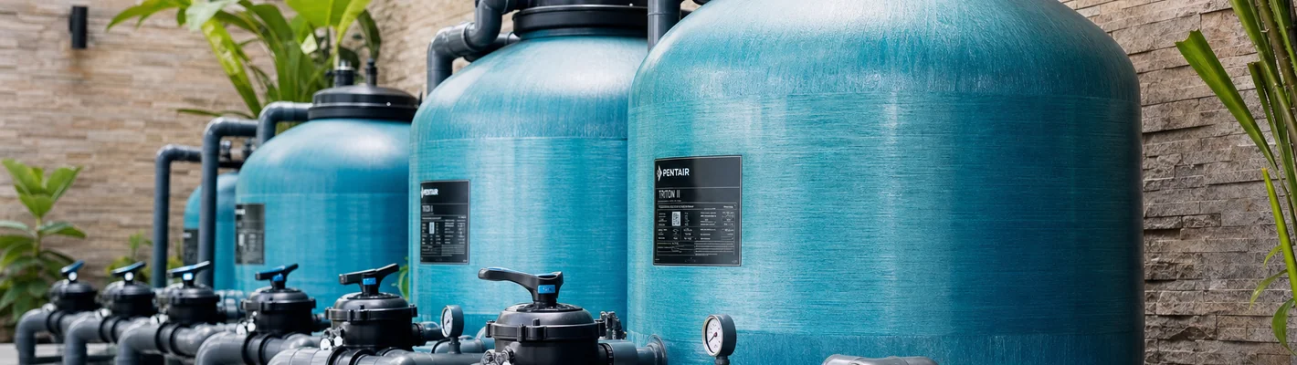 DIN-Filterbehälter aus glasfaserverstärktem Polyester für die Schwimmbad-Wasseraufbereitung