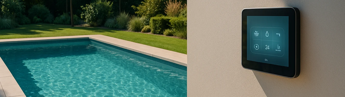 Schwimmbad-Steuerungen für die automatische Pooltechnik