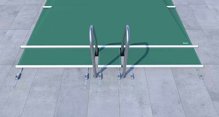 Liderpool Sicherheitsabdeckung – Ausschnitt Poolleiter