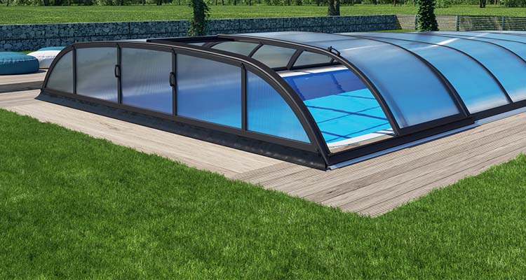 Albixon Schwimmbadüberdachung