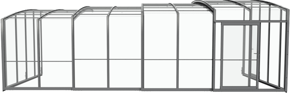 Terrassenüberdachung ALUNA Aluwall III