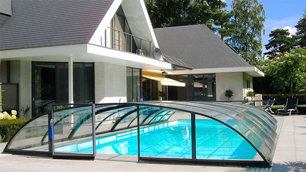 Schwimmbadüberdachung ALUNA Atlanta