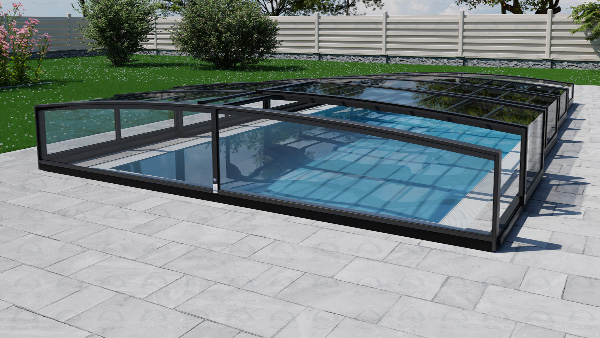 Pooldach ALUNA Nero R1