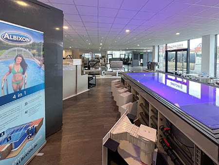 Showroom Poolausstellung bei Dresden