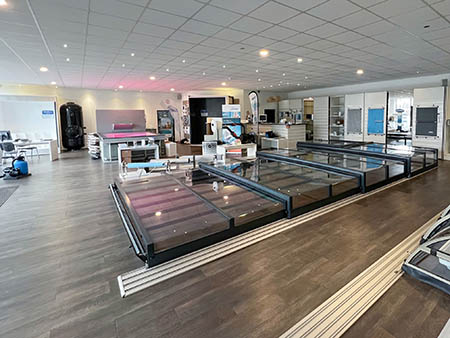 Showroom Poolausstellung bei Dresden