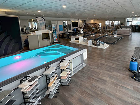 Showroom Poolausstellung bei Dresden