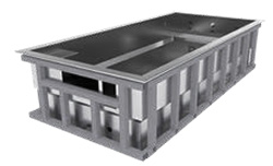 Edelstahl Minipool Aufstellpool