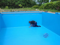 Folie für Swimmingpool