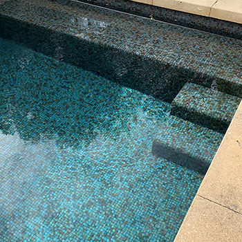 Glasmosaikfliesen für Pool