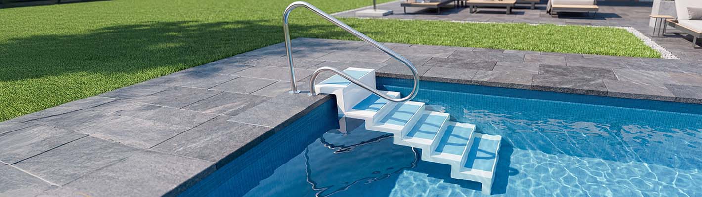 Einstelltreppe für Pool