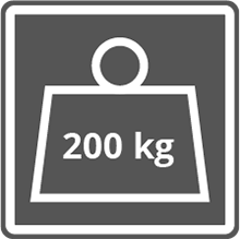 200 Kg belastbar
