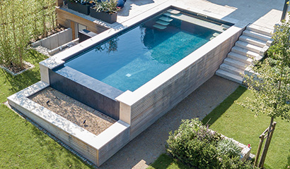 Betonbeckensanierung mit Poolfolie