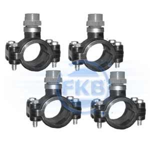 DOS SL 3 / CL 2 Anschlussset für 50 mm Verrohrung