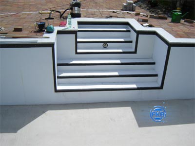 Unterlegvlies Folienverlegung