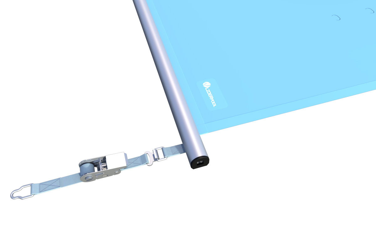 Liderpool Rollschutzabdeckung Extra Top Blue