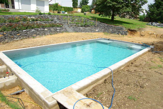 Folienauskleidung Schwimmbecken