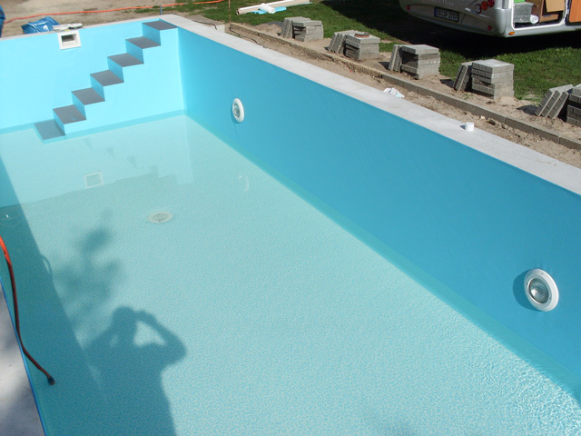 Schwimmbeckenauskleidung mit DLW NG Caribic