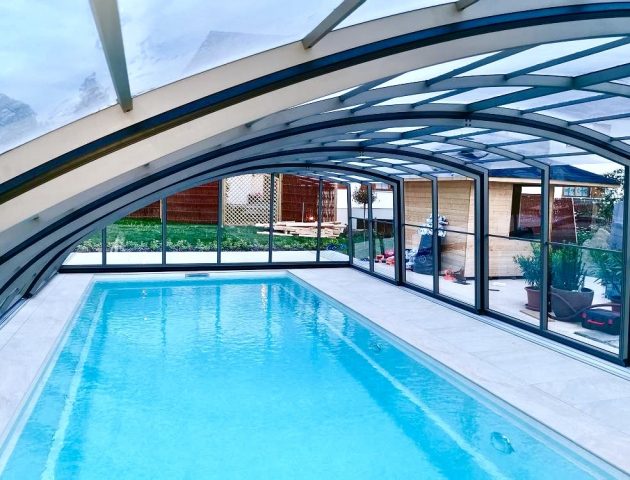 Hohes Pooldach Aluna® Delta II