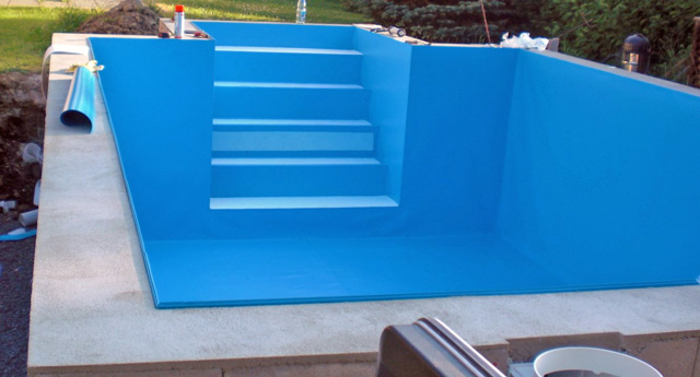 Folienauskleidung Schwimmbecken