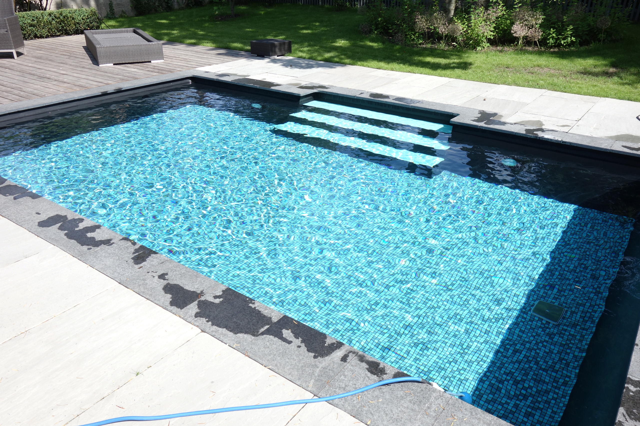 Rechteck-Pool 3,5x6x1,15m mit gerader Treppe
