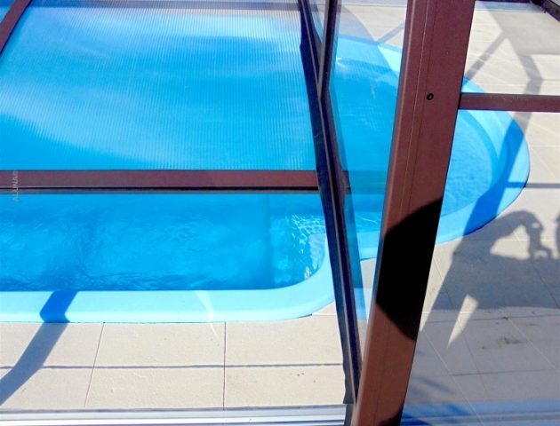 Poolüberdachung  Aluna® Duo III