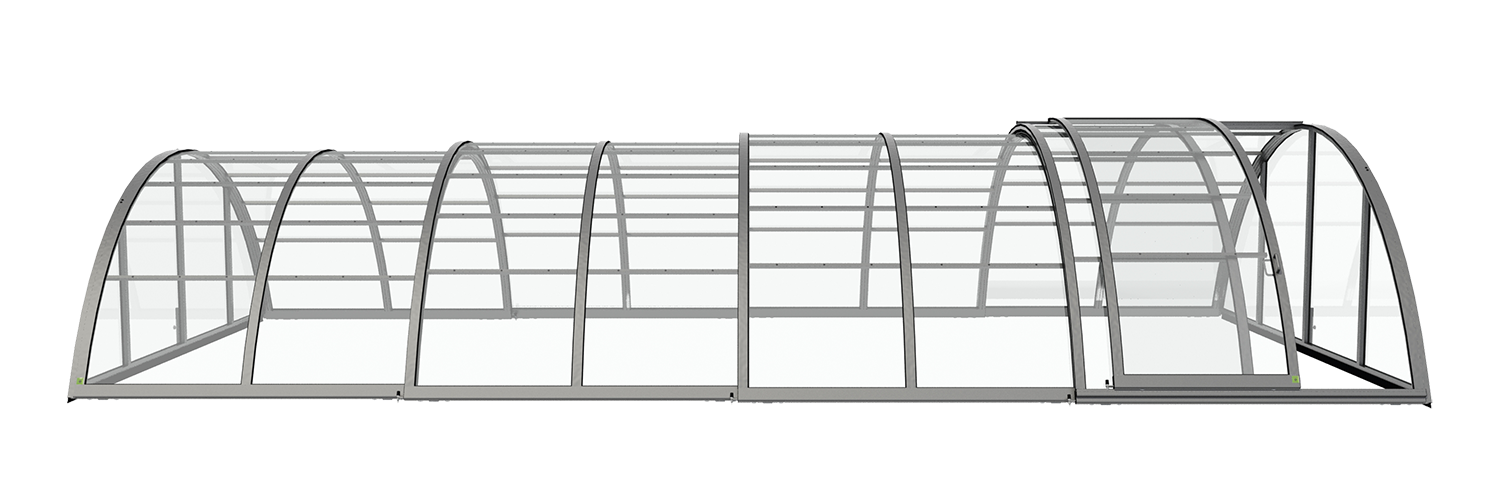 Schwimmbadüberdachung Aluna® Classic