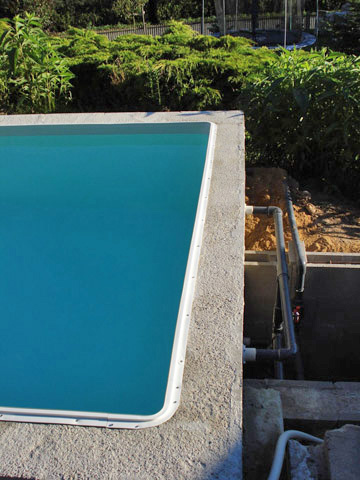 Verrohrung Einlaufdüsen