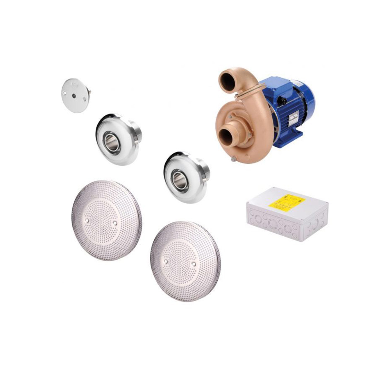 Lahme Double-Jet Gegenschwimmanlage Anschlußsatz