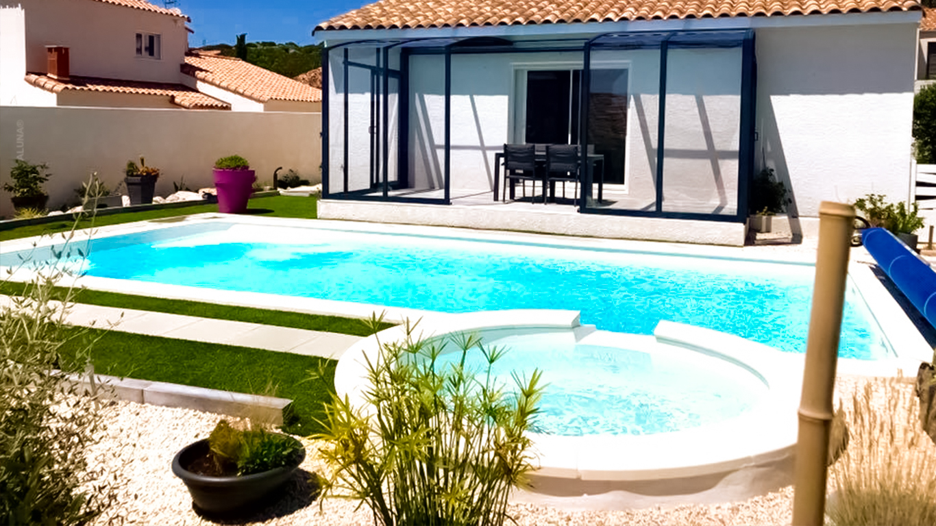 Terrassenüberdachung Aluna® Aluwall III