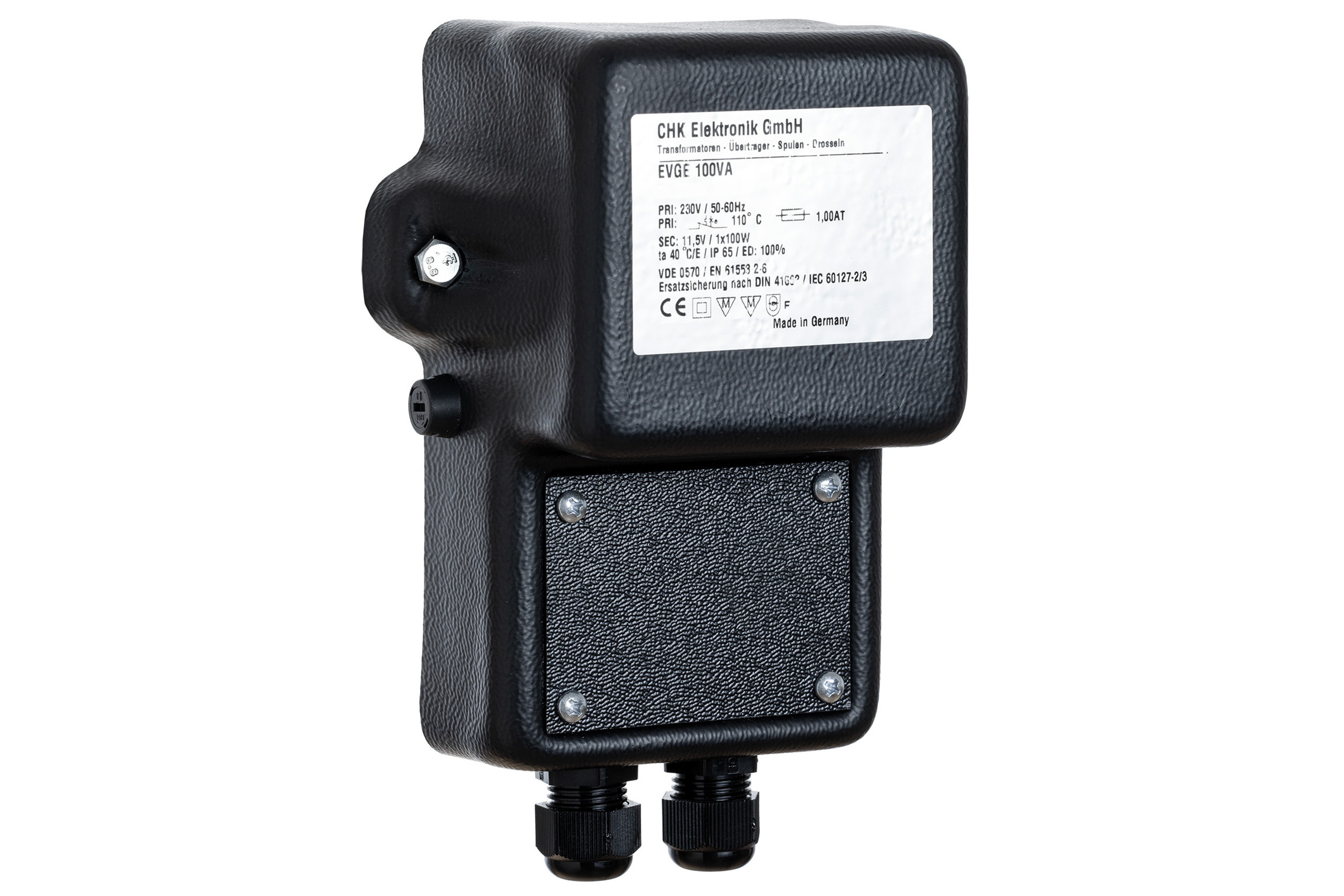 CHK Sicherheitstransformator EVGE Trafo 100 VA