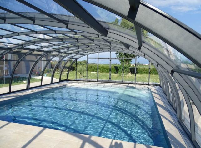 Hohes Pooldach Aluna® Opera