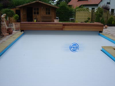 geschlossener Rollladen