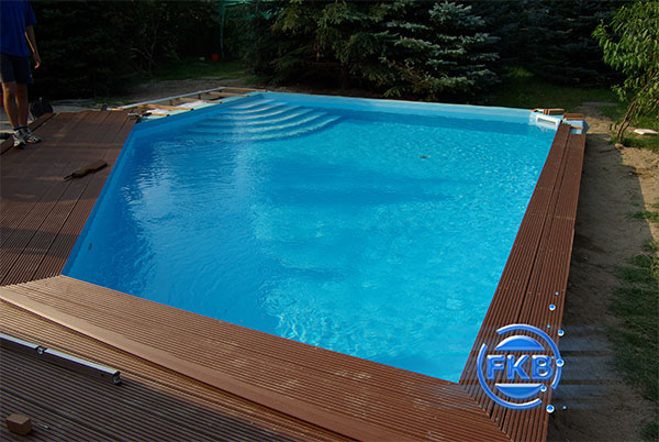 Schwimmbecken Freiform