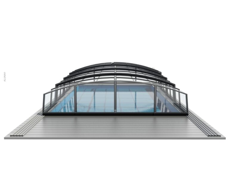 Schwimmbadüberdachung Aluna® Admiral II