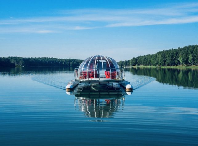 Hohe Poolüberdachung Aluna® Orion