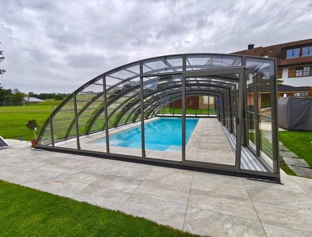 Poolüberdachung Aluna® Delta II