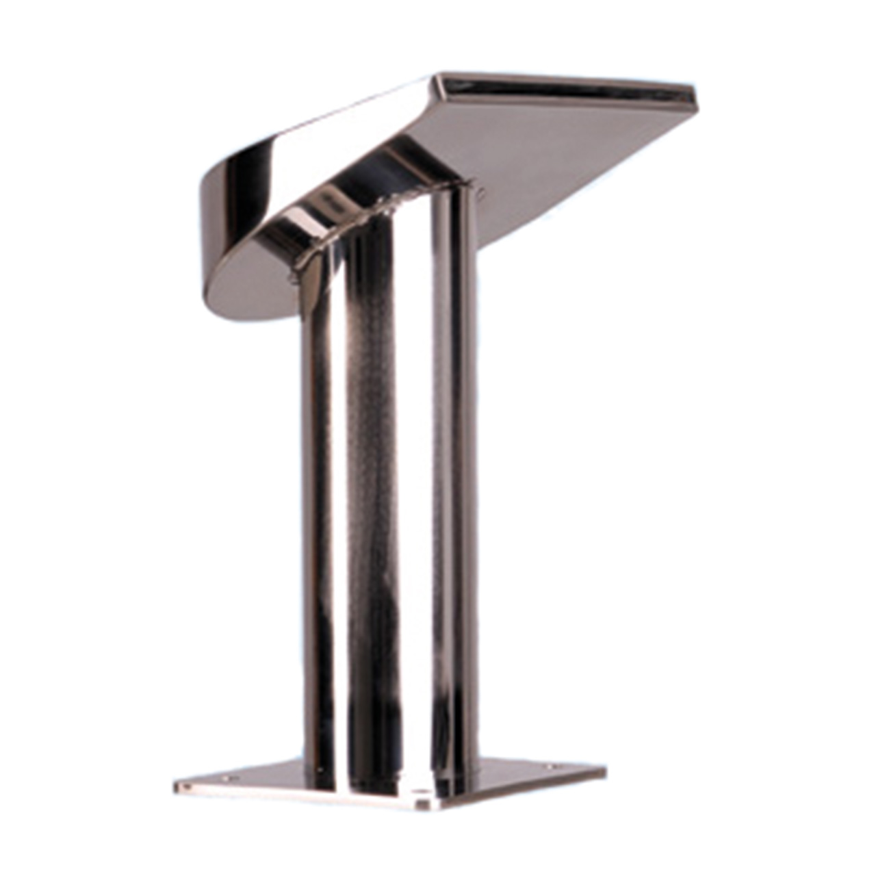 Lahme Schwaller Mini V4A, Variante Borkum 200 x 262 mm, aus glänzendem Bronze
