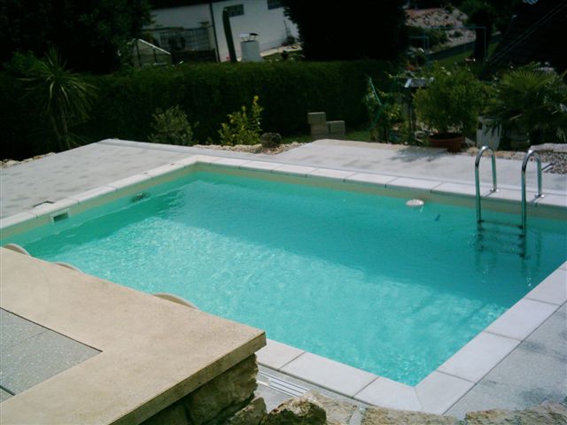 Pool mit Liner