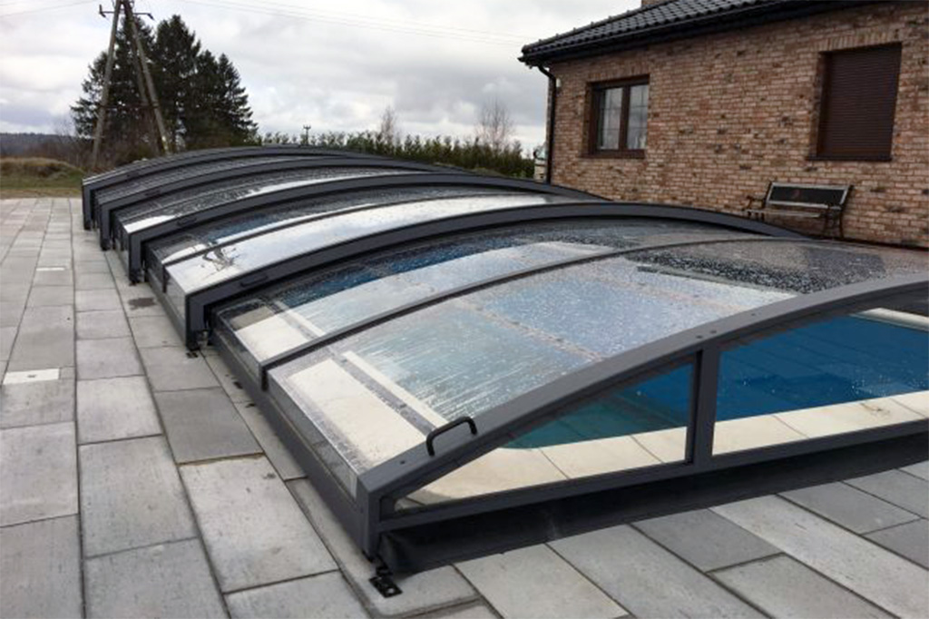 Poolüberdachung Aluna® Eco