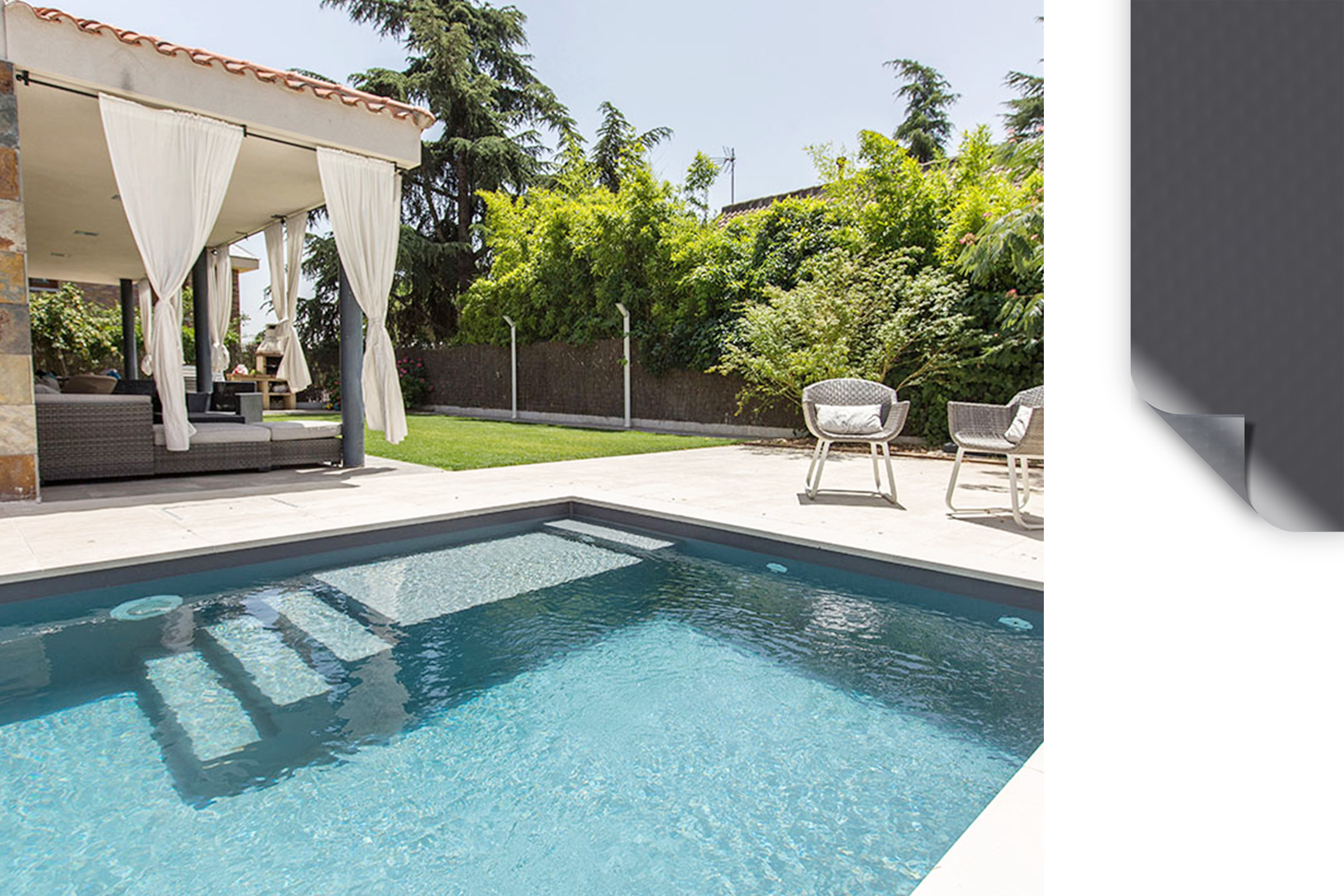 ALKORPLAN XTREME Schwimmbadfolie volcano