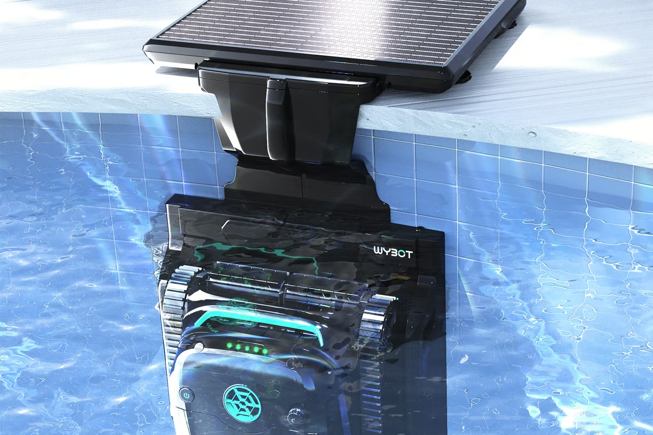 WYBOT S2 Solar Vision – Autonomer Poolroboter mit Solar-Ladestation