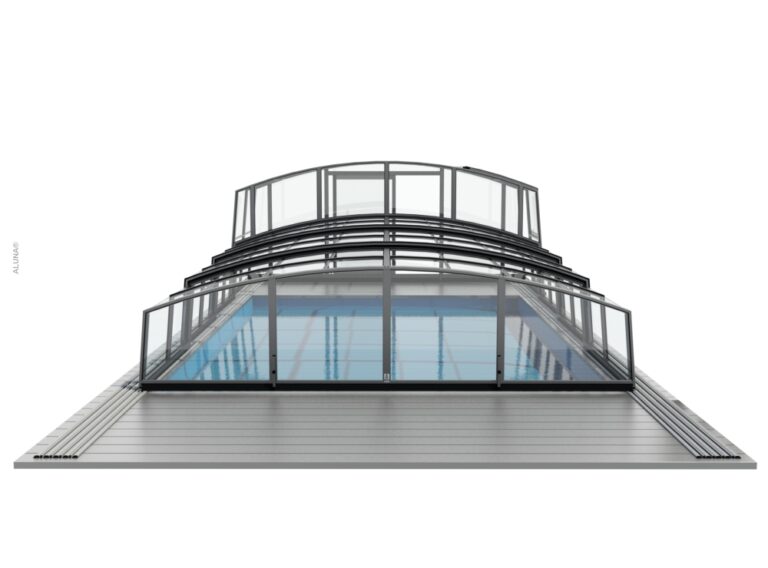 Poolüberdachung  Aluna® Duo III